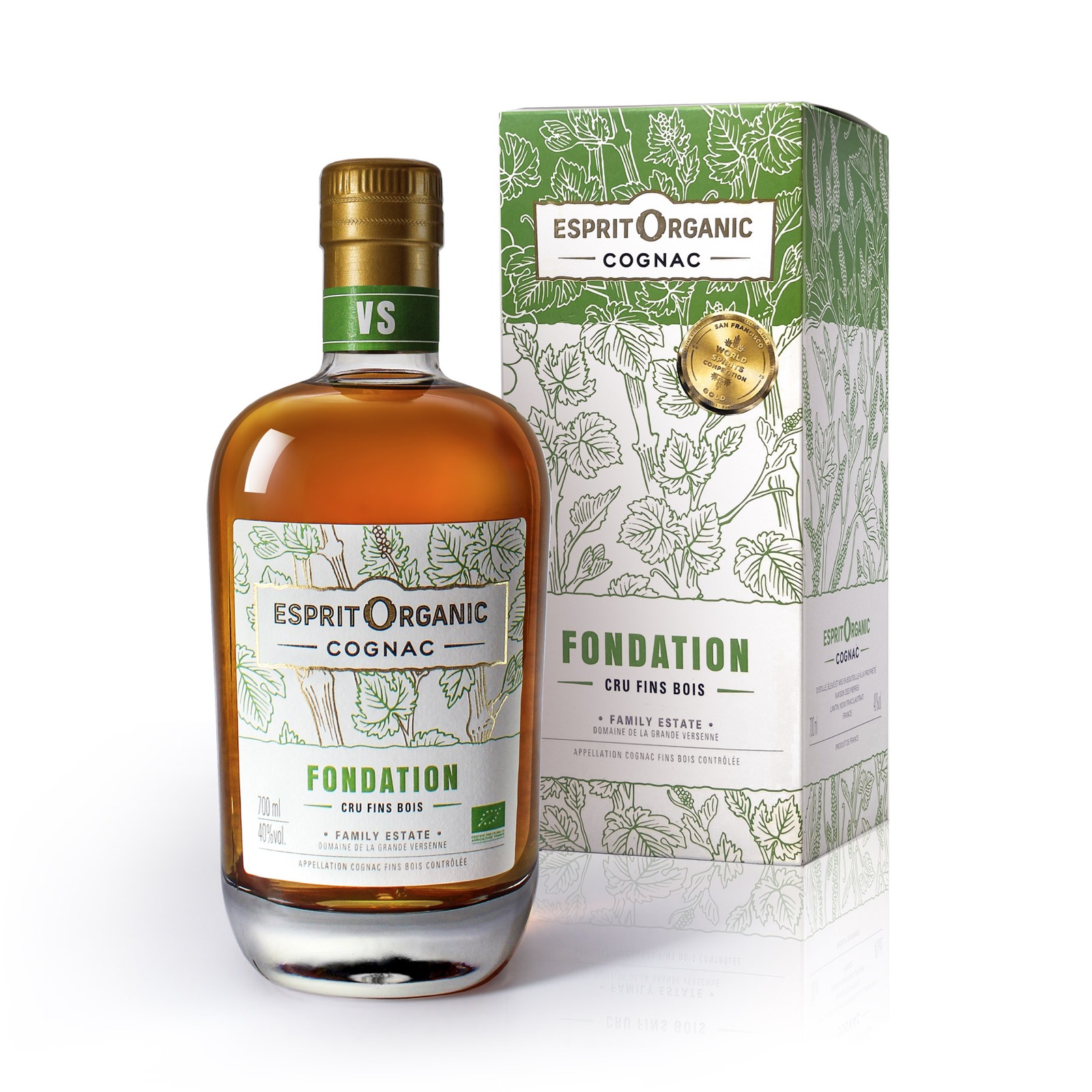 Ancien site Cognac Esprit Organic - VS FONDATION
