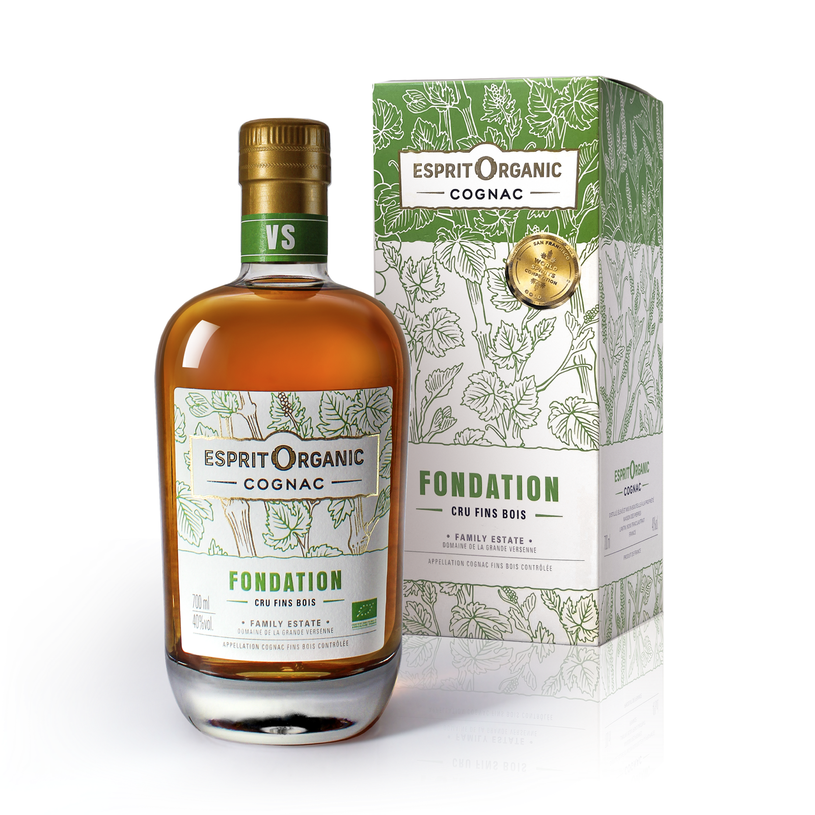 Ancien site Cognac Esprit Organic - VS FONDATION