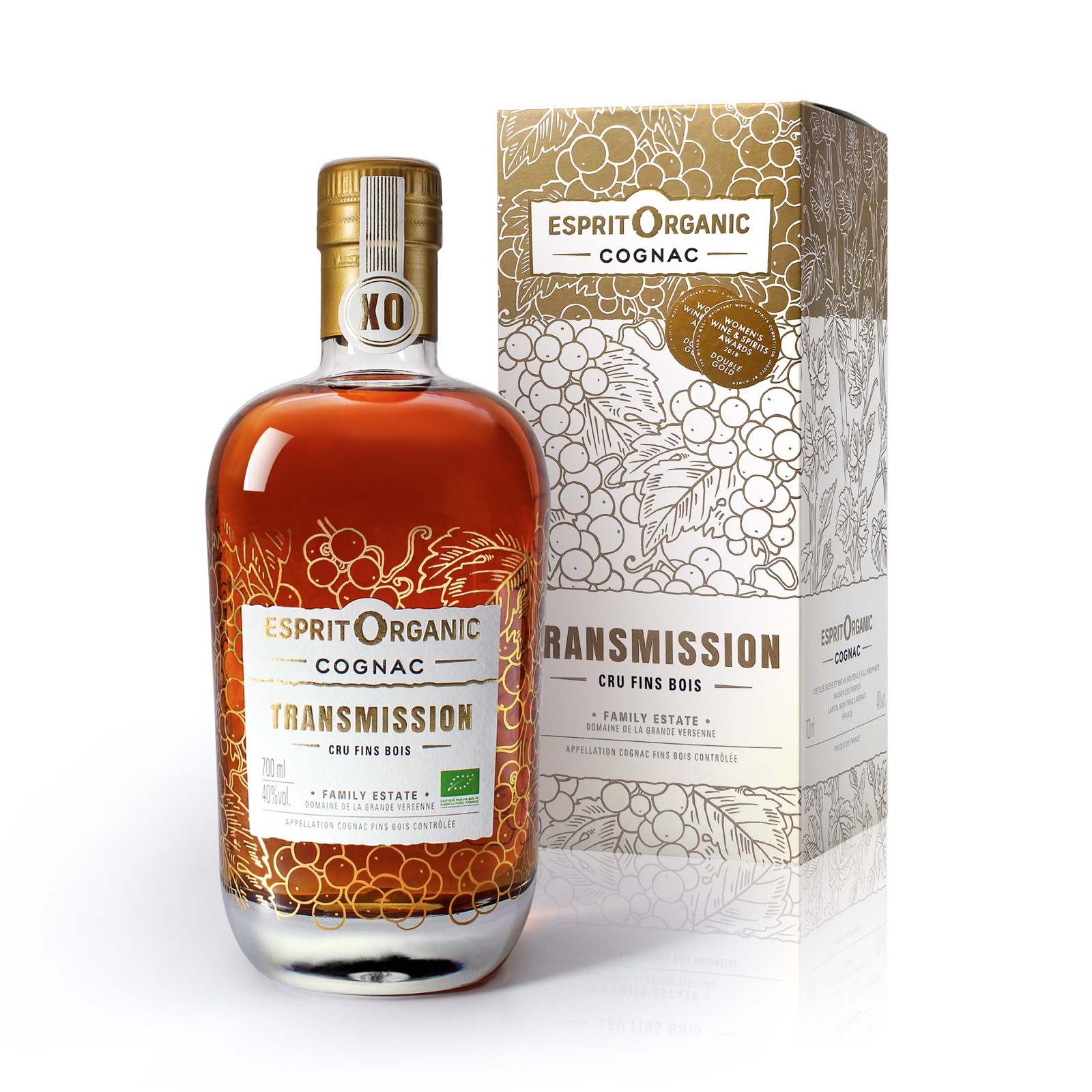 Ancien site Cognac Esprit Organic - XO TRANSMISSION