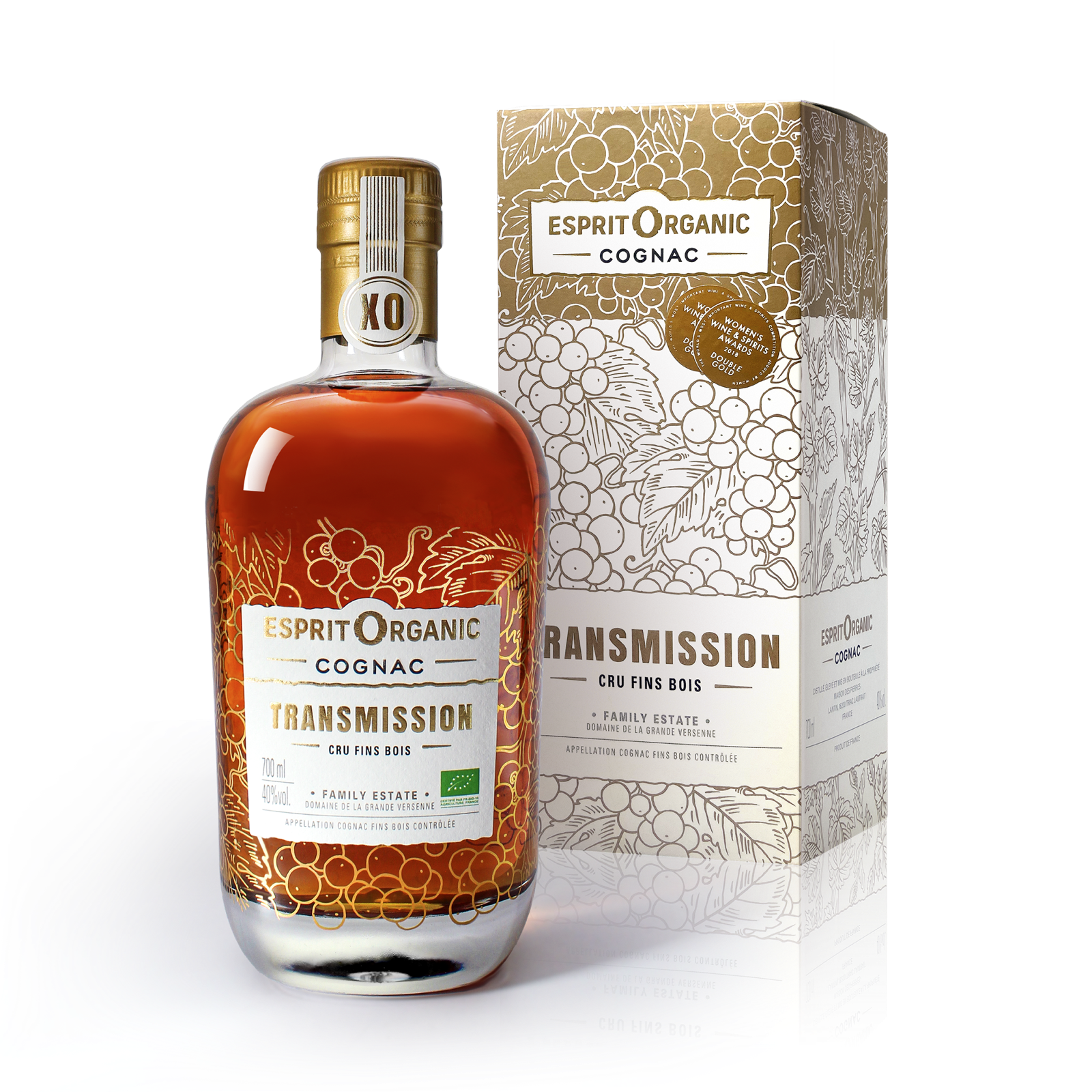 Ancien site Cognac Esprit Organic - XO TRANSMISSION