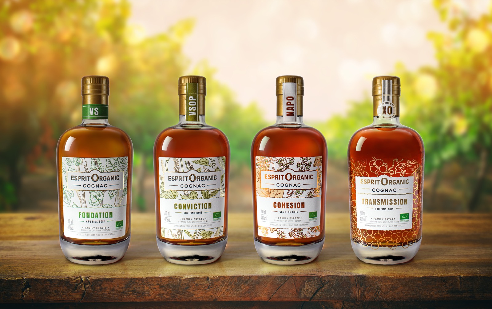 Ancien site Cognac Esprit Organic - gamme esprit organic nature